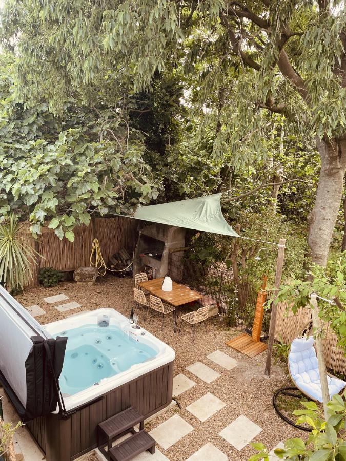 Maison Dans Les Arbres, Spa, Tennis, Parking Nîmes Exteriör bild