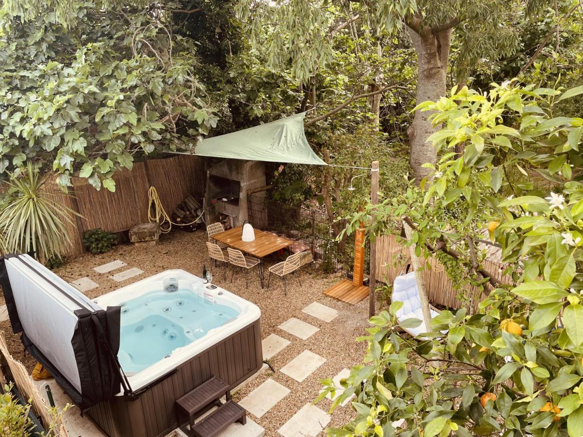 Maison Dans Les Arbres, Spa, Tennis, Parking Nîmes Exteriör bild